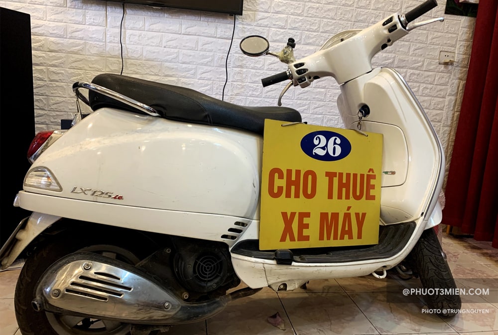 Cho thuê xe máy Tâm Việt - không cần đặt cọc