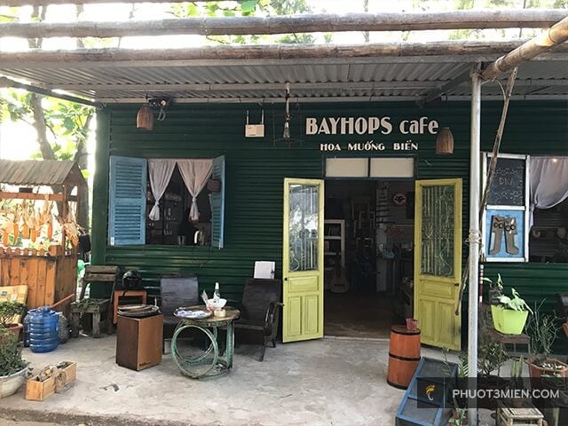 cafe bayhops quảng bình