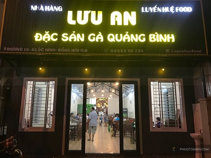 Quán gà lưu ăn đồng hới