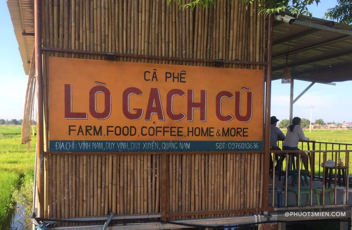2 quán cà phê view cánh đồng bất tận quanh năm thơm mùi lúa ở Hội An   Báo Dân trí