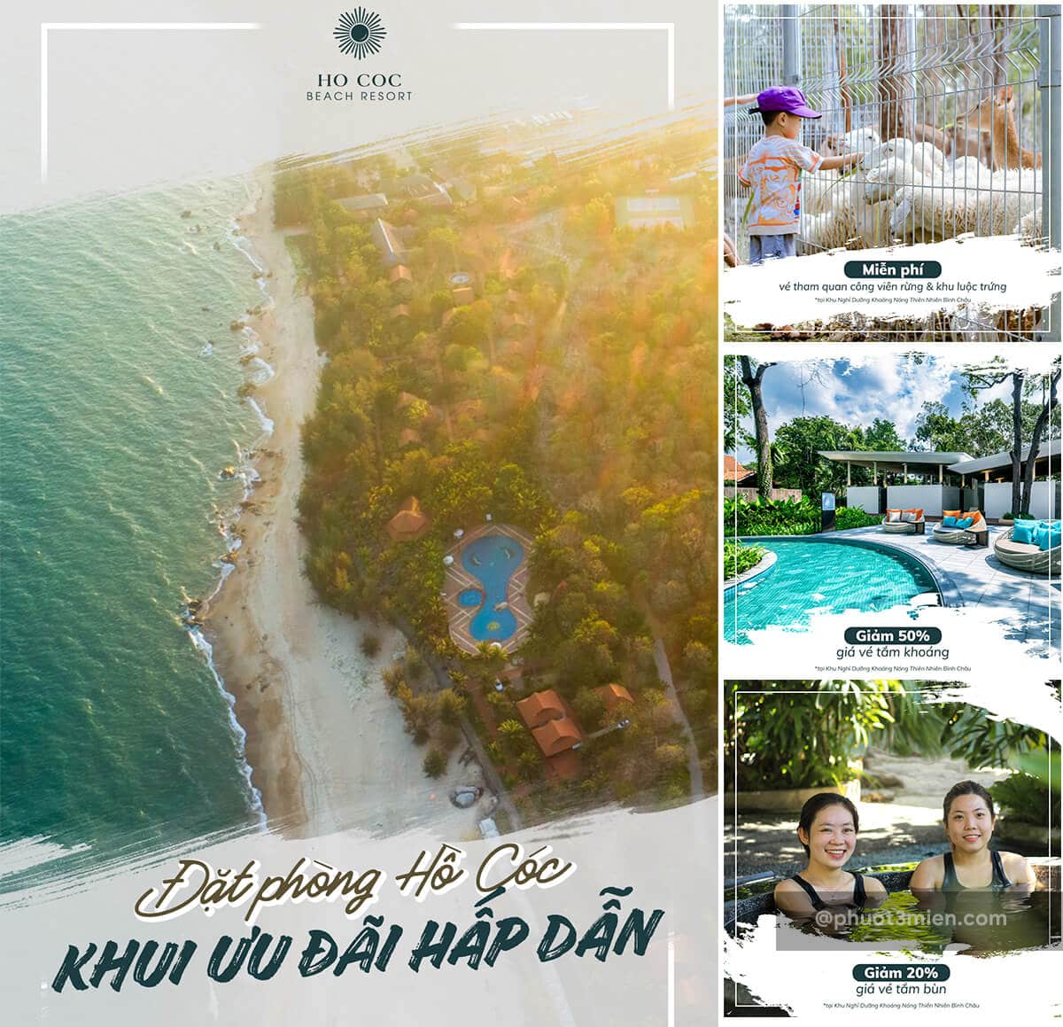 Hồ cốc beach resort discount
