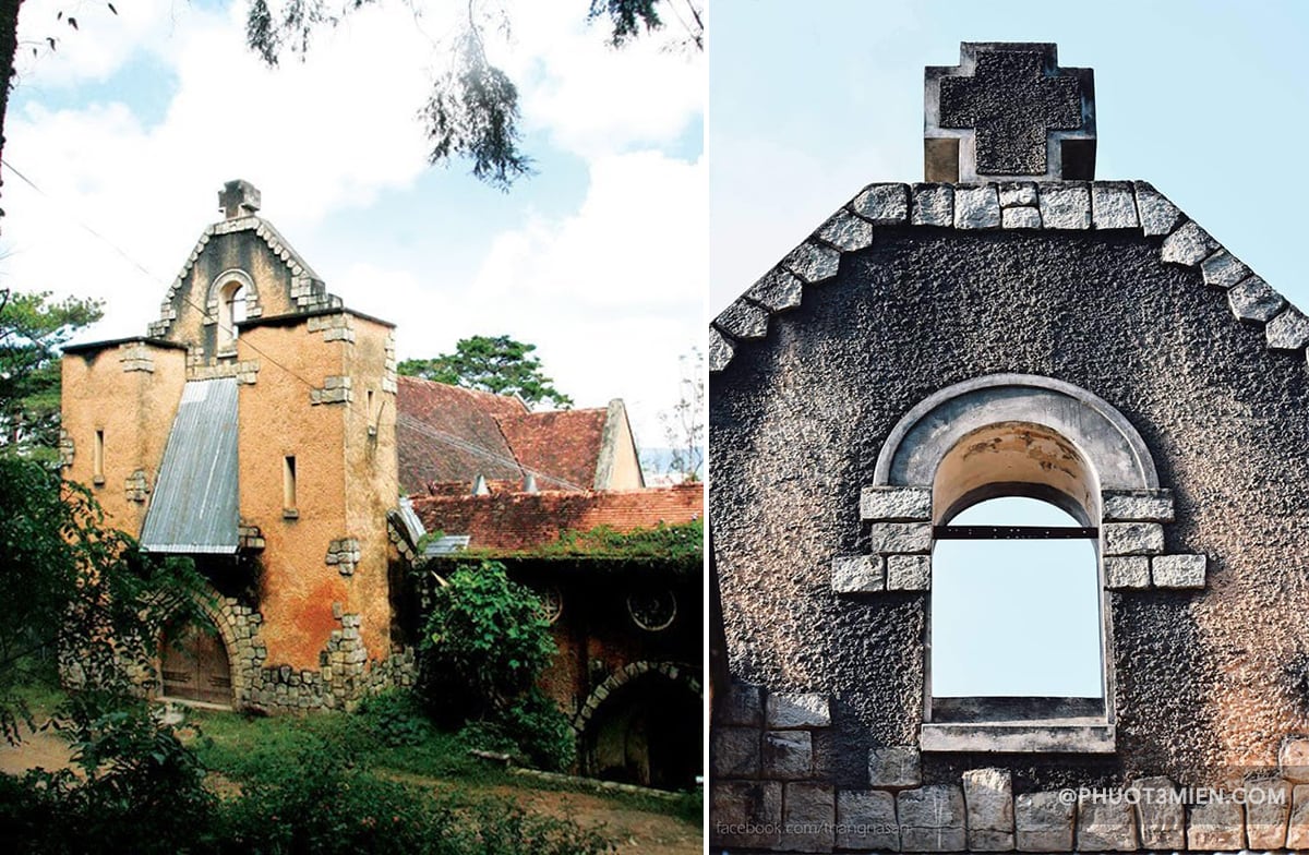 Nhà nguyện dòng Franciscaines kiến trúc Pháp đã bỏ hoang 50 năm ở Đà Lạt