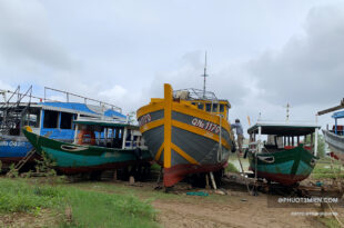 xưởng đóng tàu ở Kim Bồng