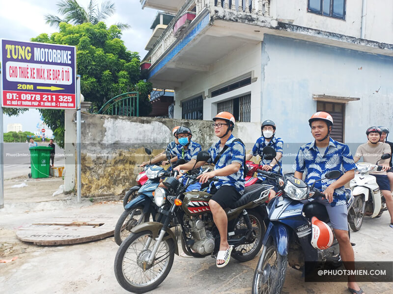 Tùng Motobike cho thuê xe máy tại Đồng Hới