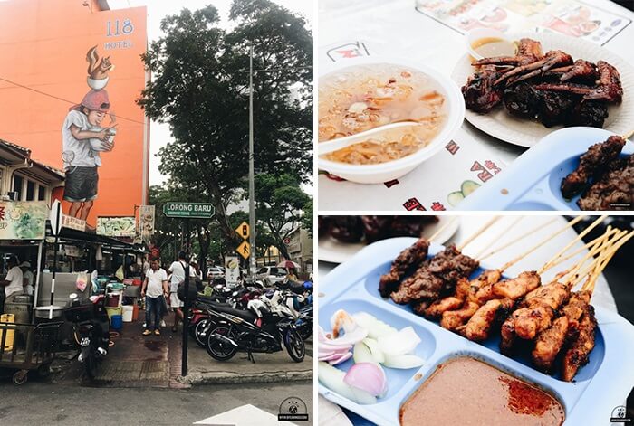 Phố ẩm thực ở Penang