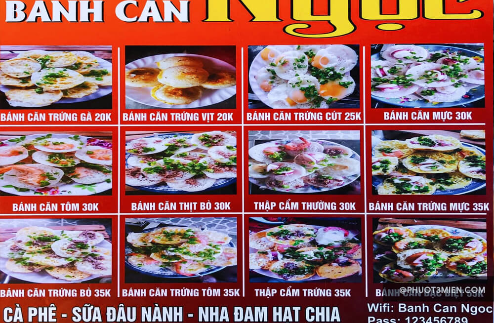 Quán Bánh Căn Ngọc