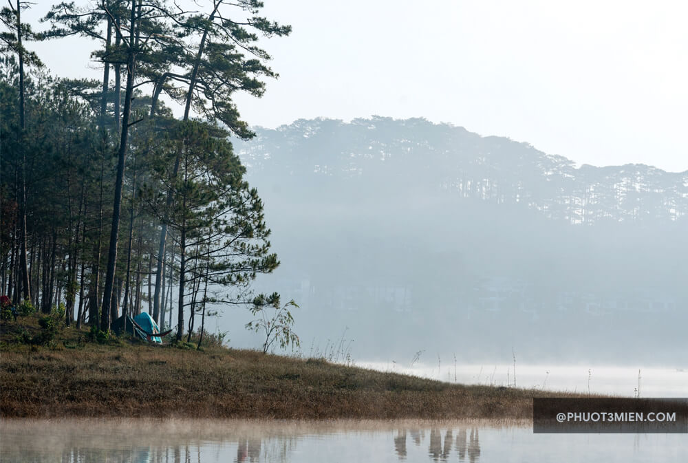 Chụp ảnh nghệ thuật ở Hồ Tuyền Lâm