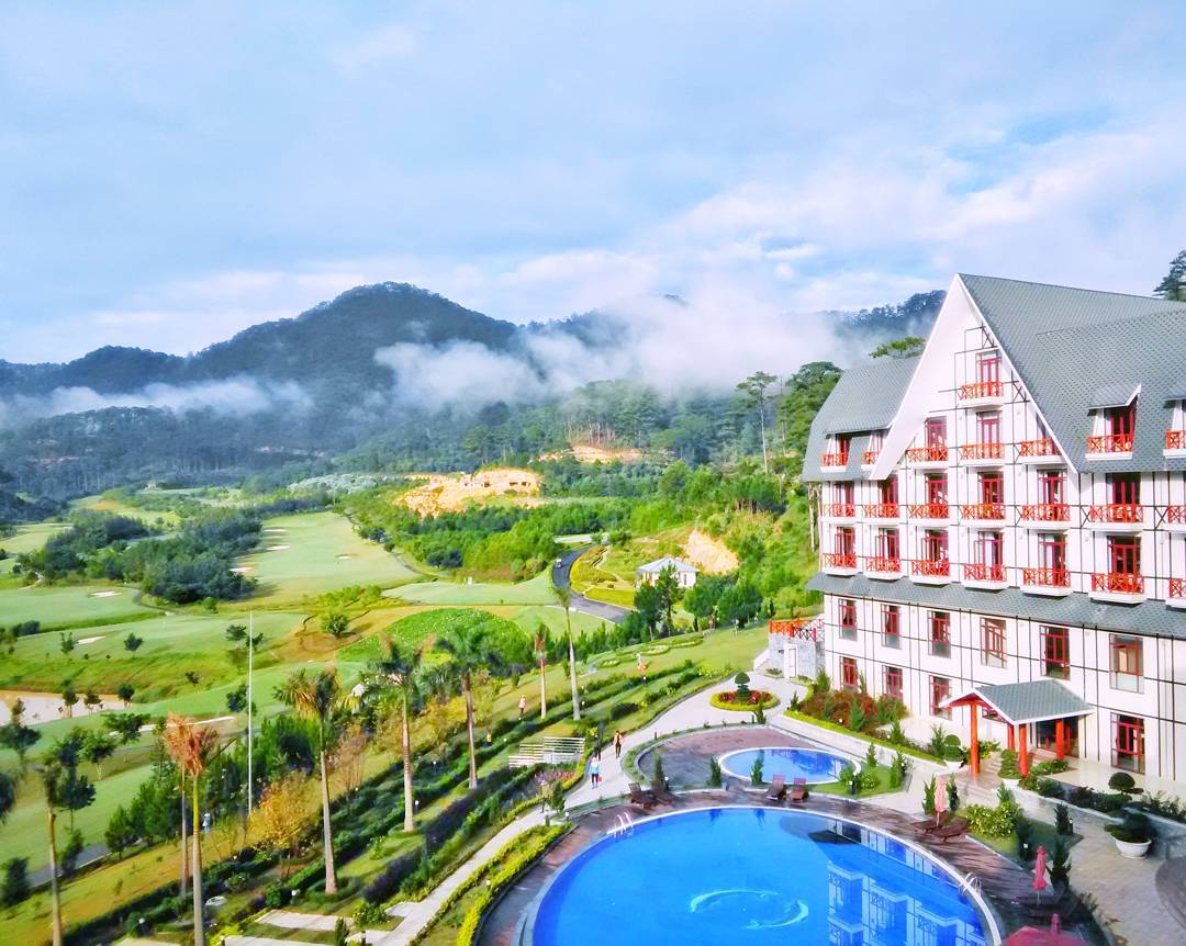 Hình ảnh khách sạn Đà Lạt với view đẹp xao xuyến lòng người